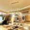 Modern Crystal Dandelion Chandelier Lighting Living Room Dining Room Home Dandelion LED Pendant Lamp