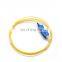 SC APC UPC Sm 9/125 1m 1.5m 0.9mm G652d G657A PVC LSZH Fiber Optic Pigtail