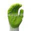 Rubber Coated Kids Gardening Safety Working Gloves Custom Floral Polyester Liner Latex Foam Coated Gardening Gloves For Womens