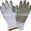 High Dexterity Super Touch 18G Nylon Spandex Nitrile Coated  Sandy Finished Work Glove For Women