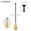 2022 Wholesale Wood SUP Paddle Aluminum Alloy Shaft Wooden Paddle for Board Surfing Kayak