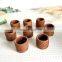 Vintage woven napkin rings in oval shape set of five Set Tableware set napkin holder rings wovenmade in Vietnam