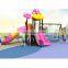 Plastic amusement school children commercial outdoor playground equipment