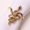 Wholesale High Quality Plated Gold Snake Shaped Napkin ring