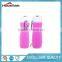 Silicone Collapsible Sports Water Bottle, BPA Free FDA approved Reusable Foldable Leak Proof Drinking Water Canteen