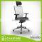 Black Backrest, Black Mesh, Black Seat Office Mesh Chair with Aluminum Adjustable Armrest and 3D Headrest Aluminum Base