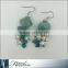 Elegant 925 silver freshwater pearl earring pendant