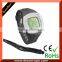Wristband pedometer with calorie counter and step distance heart rate watch