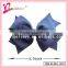 Friendly fabric no fade no deformation grosgrain ribbon bow ladies' fancy hair clip (XH11-0974)