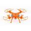 Orange Syma X8W 2MP Wifi Camera 2.4G 6 Axle Gyro RC Quadcopter Drone