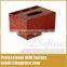 Modern Leather Office Tissue Box Holder