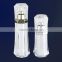 cosmetic bottle with diamond shape airless bottle