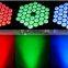 36x3W tri-color 3in1 LED par 64 RGB LED Projector Ultra bright 120W Red Green Blue 7ch Dmx512 LED Stage DJ Par lighting