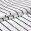 Stripes printed 16mm crepe de chine fabric in 100% silk