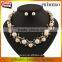 Wholesale Imitation Pearl Glisten Crystal Collar Necklaces for women