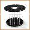 black color acrylic wine stand display rack