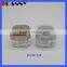 Square Clear Acrylic Cream Jar Cosmetic Packaging Jars For Skin Care Use