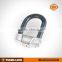 Motorcycle U Lock, Anti Drill Cylinder Cover, Hardned Shackle, Double Locking Mechanism