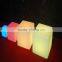 Colorful led cube light solar light 3d led cube for bar