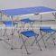 Outdoor camping portable aluminum folding table