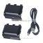 Rechargeable Replacement Xbox One Battery Pack by SmaAcc- 1200mA Battery(2-Pack) With USB Charging Cable for Xbox One Controller