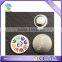 custom high end metal iron fruit apple shape pin badge smooth hard enamel