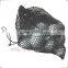 High quality mesh bags portable drawstring bag reusable large football ball bag