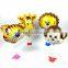 2016promotional mini animal shaped foil balloons mini size mylar tiger monkey balloons