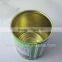 200g coco de nata necking printing small tin can