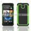 New arrival wonderful Universal sturdy and durable rugged scratchproof defender cheap football lines TPU case for HTC Desire 610
