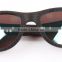 JM418 Top Quality REVO Wooden Black Sunglasses