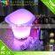 glow led ice bucket/illuminated wine bucket/glitter champagne cooler container
