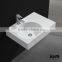 American solid surface bathroom sinks with two faucets