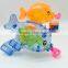 Hot selling candy popular Candy fish bubble gun 10pcs