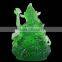 Factory Wholesale Colored Glaze Crystal Buddha Statues
