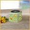 mini ceramic solar led lantern rechargeable lights for garden ornaments