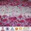 changshu snowflake printed plush solid burnout velboa