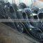 High tensile strength corrugated sidewall conveyor belt