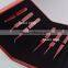 Eyelash extension tweezers set