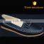 Soft Driving Daily Use Leather Flat Tpr Round Toe Moccasin Shoes
