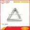 Factory direct Custom triangle metal ring for handbags hardware