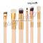 Luxury rose gold 12pcs professional custom logo makeup brushes manufacturer                        
                                                                                Supplier's Choice