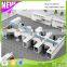 KU-DK6+K3 The Newest Office Staff Desk Half Glass Office Partition