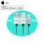 Metal housing nylon braided MFi charging syncwire cable