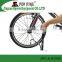 Well Design Mini High Pressure Bike Floor Air Pump With Presta And Schrader Valves