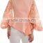 elegant blouses with puplums and loose sleeves