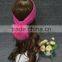 New fashion design raccoon fur headband mixedcolour for lady