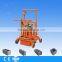 QMR2-45 Made in China cement moveable lay eggs type semi-automatic mobile concrete block machine price