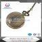 Gift box packed antique pocket watch japan movt quartz pocket watch