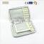 PU silver white fashionable promotional make-up bag make-up bag make-up bag make-up bag make-up bag
